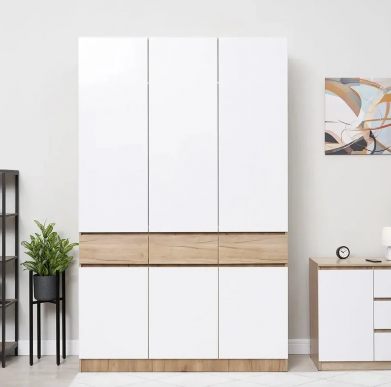 Роджина белый глянец/дуб